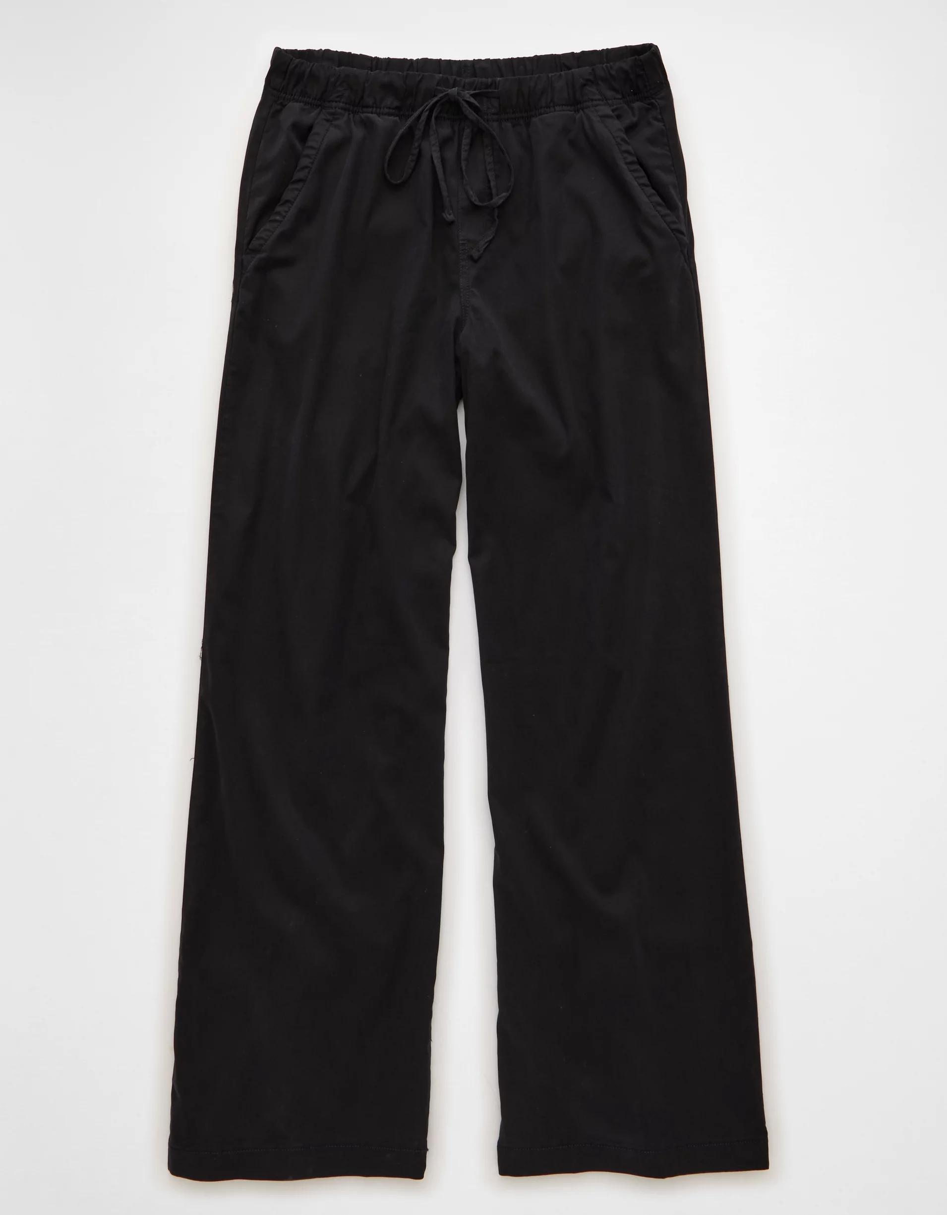 AE Mid-Rise Wide-Leg Pull-On Pant Product Image