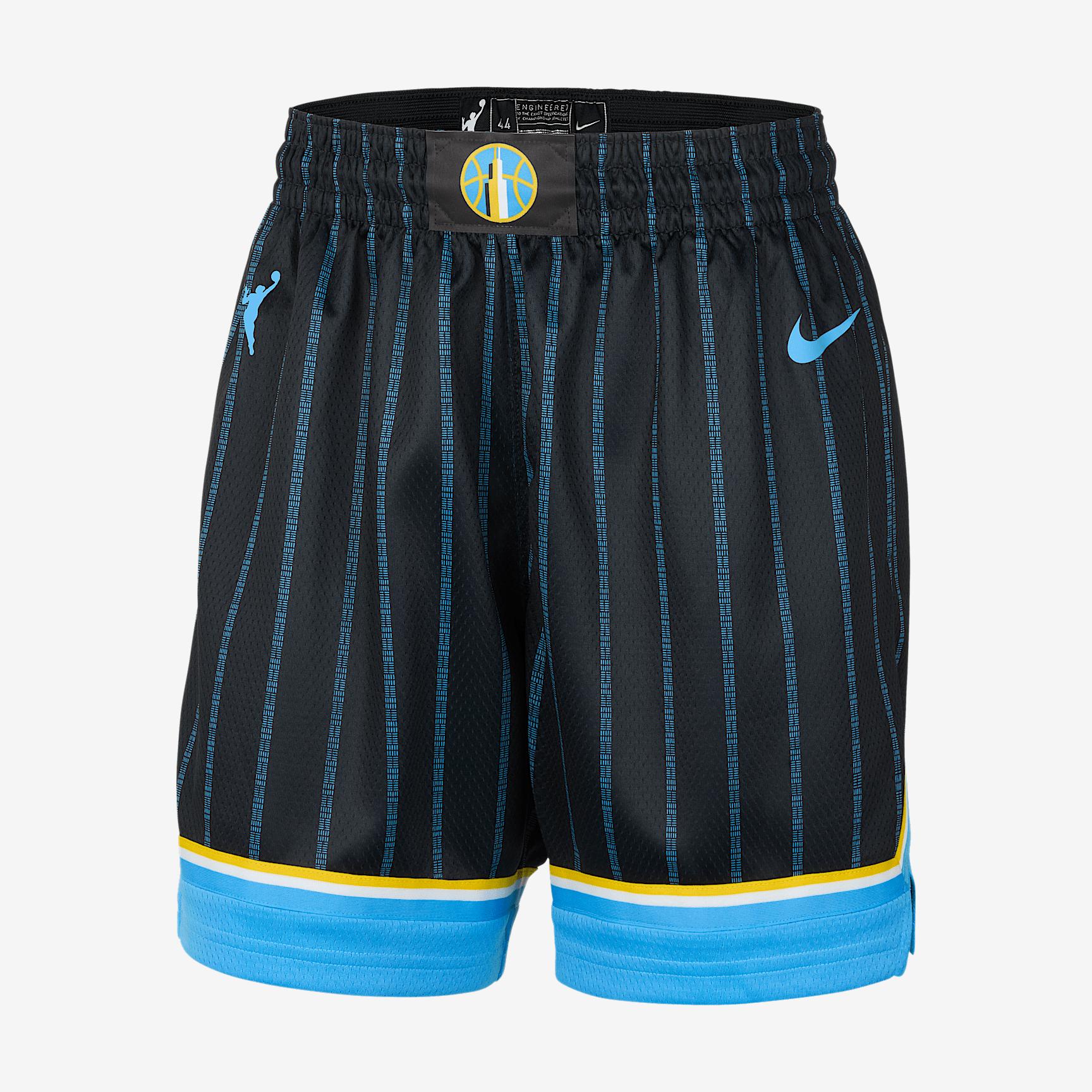 Women's Nike Black Chicago Sky On-Court Victory Performance Shorts,  Product Image
