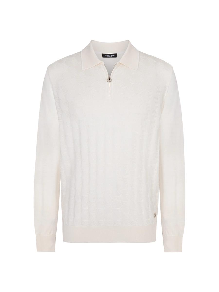 Mens Polo Sweater Product Image