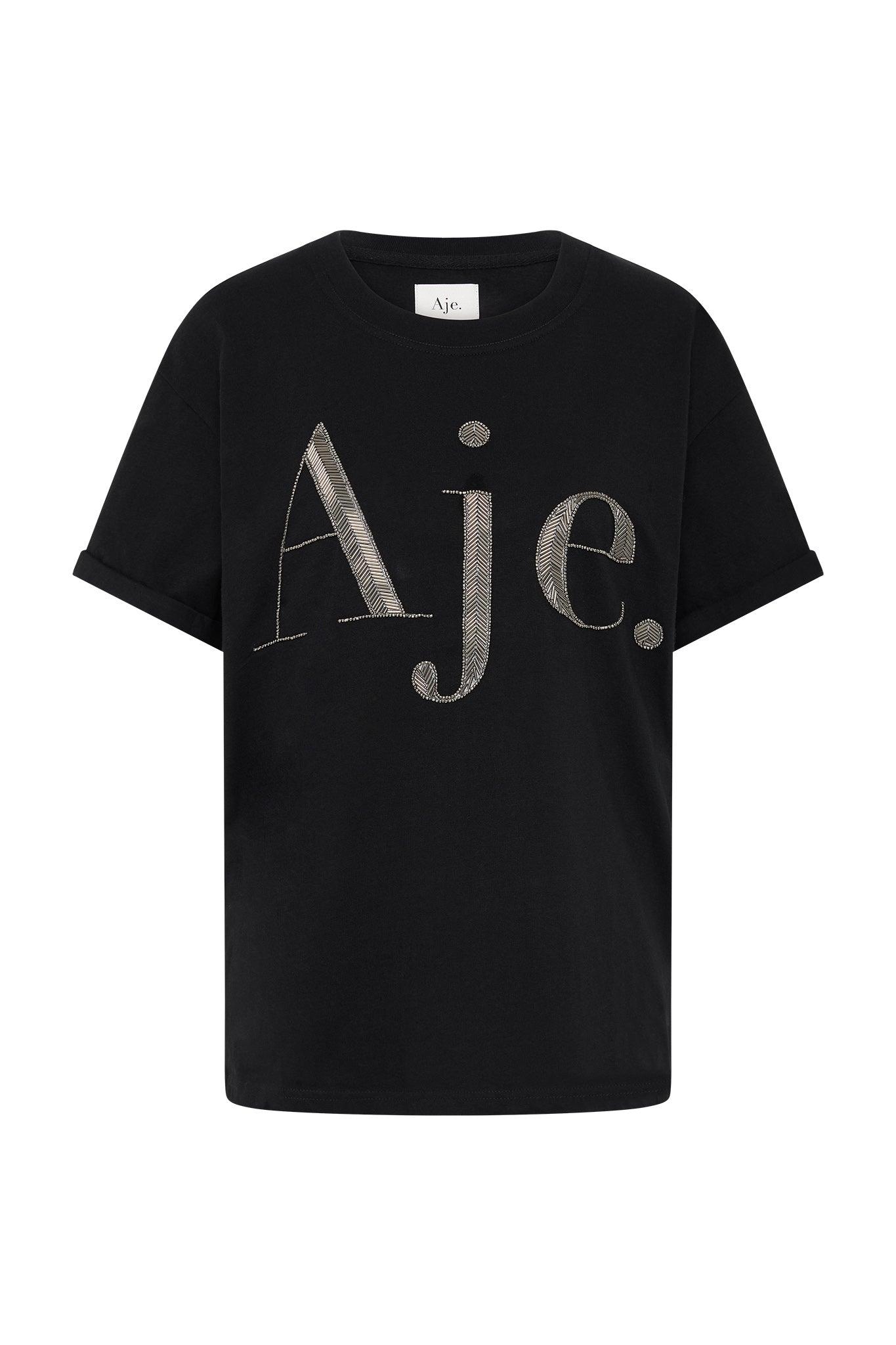 Glint Embellished Logo Tee Product Image