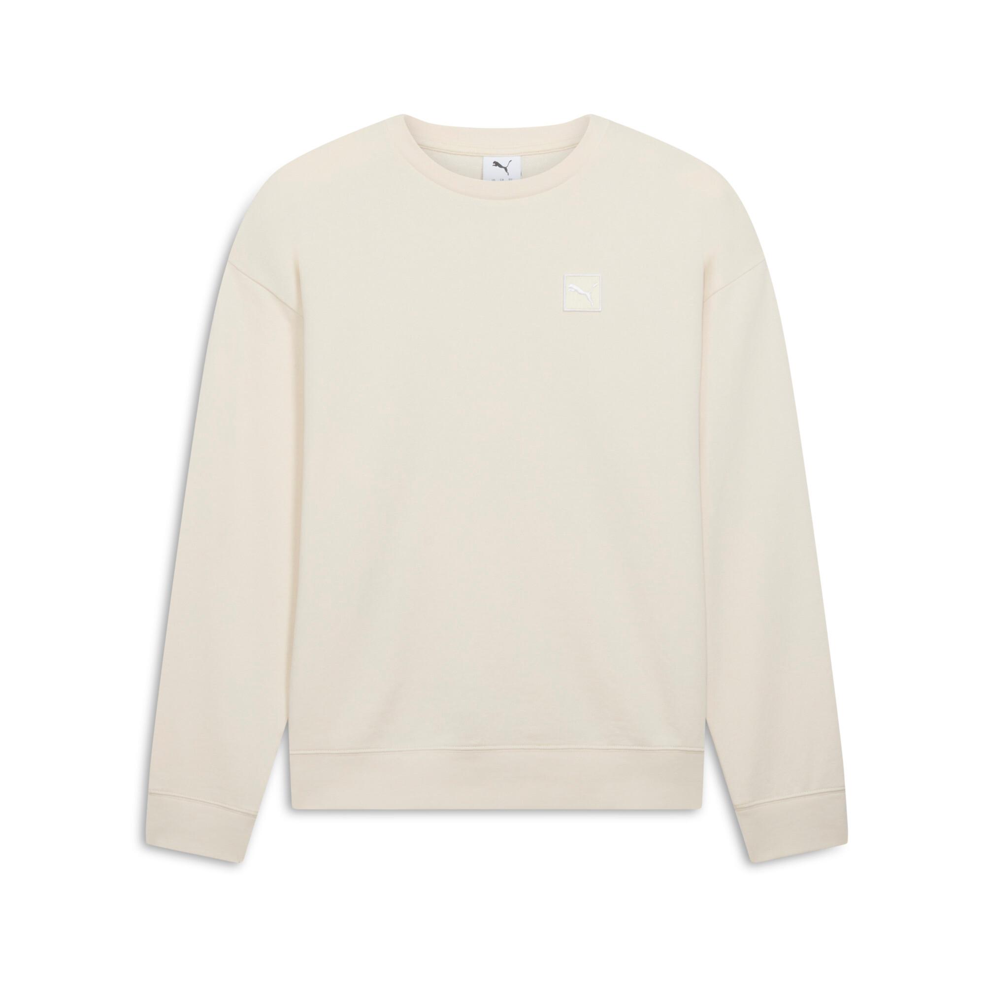 PUMA Essentials Elevated Women's Comfort Crew Sweatshirt Product Image