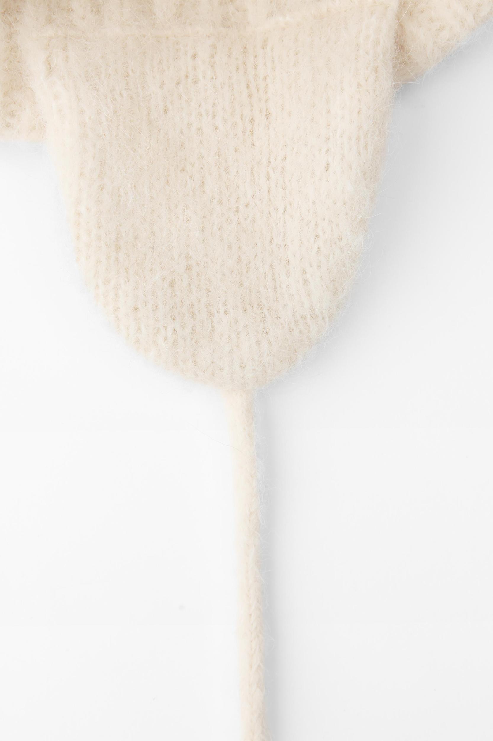 ALPACA BLEND EAR FLAP BEANIE Product Image