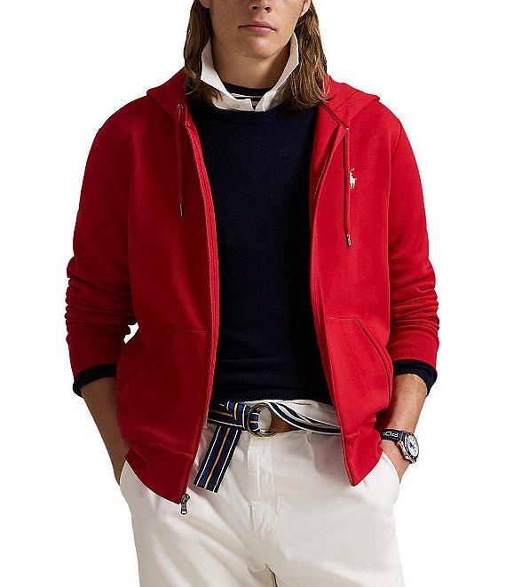 Polo Ralph Lauren Double-Knit Full-Zip Hoodie Jacket Product Image
