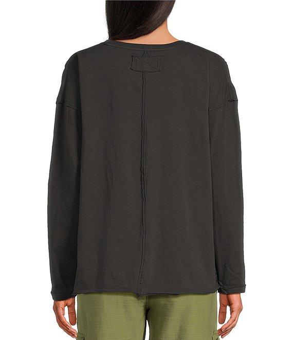 Free People Nina Crew Neck Long Sleeve Tee Product Image