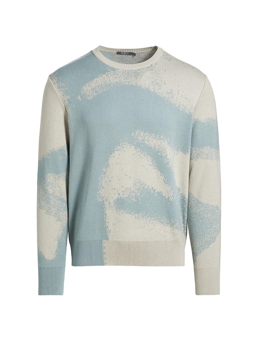 Mens COLLECTION Splatter Crewneck Sweater Product Image