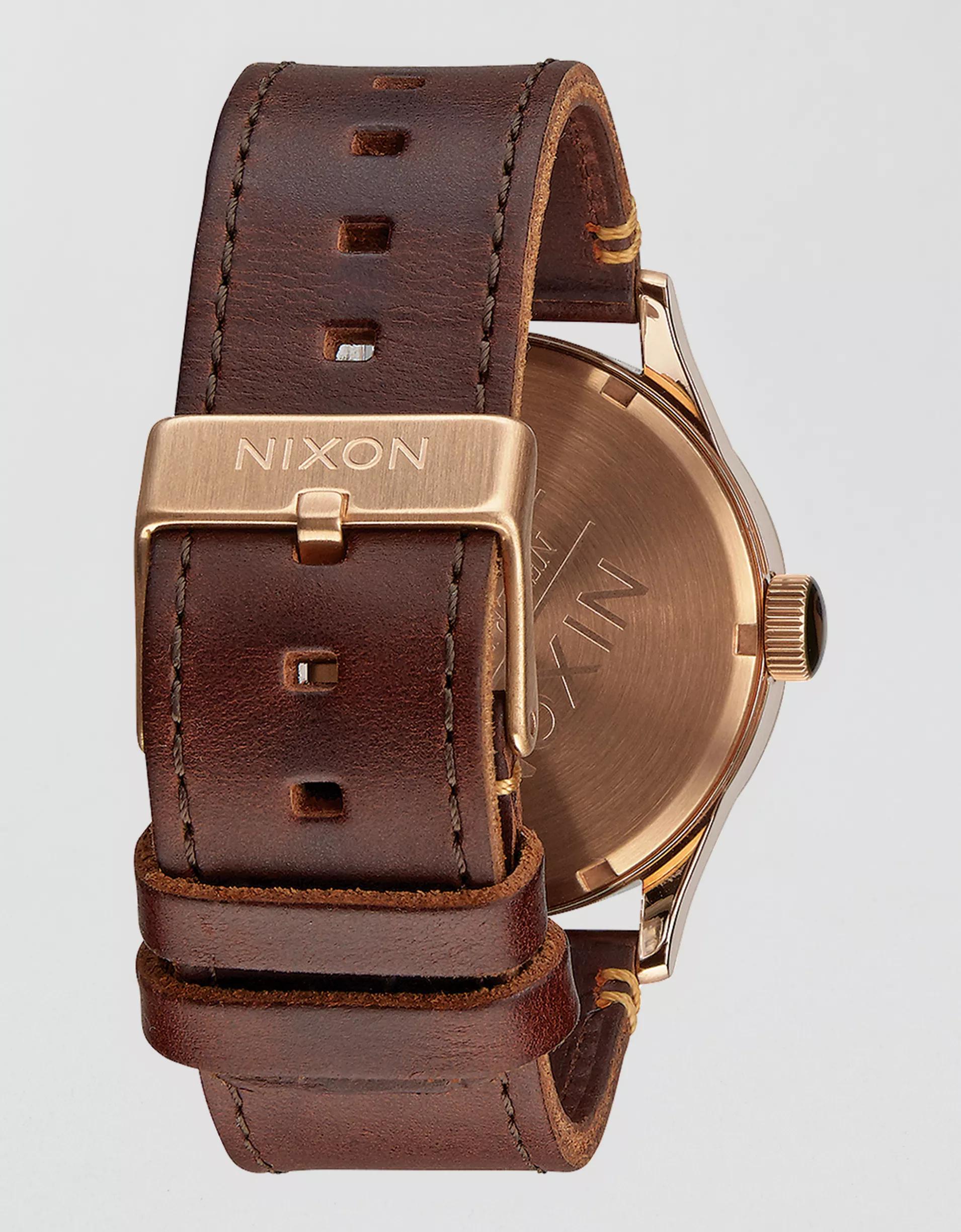 Nixon Sentry Leather Watch Product Image