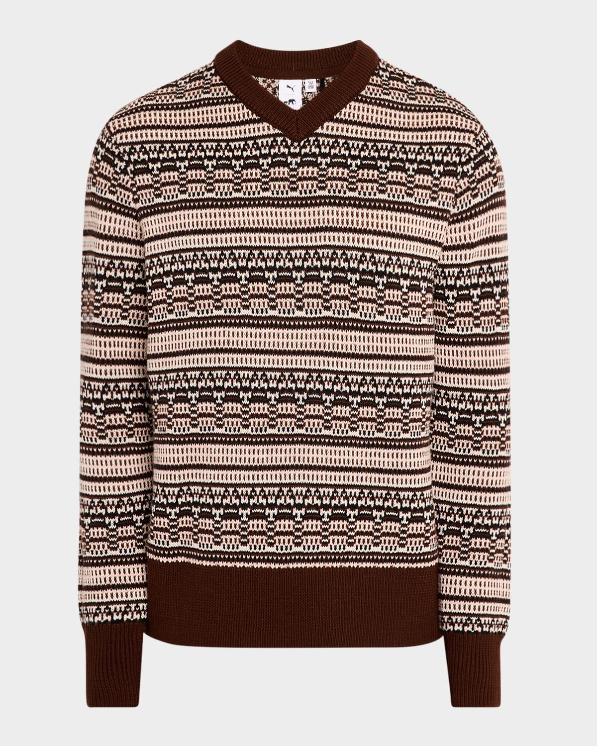 x The Brooklyn Circus Mens V-Neck Sweater Product Image