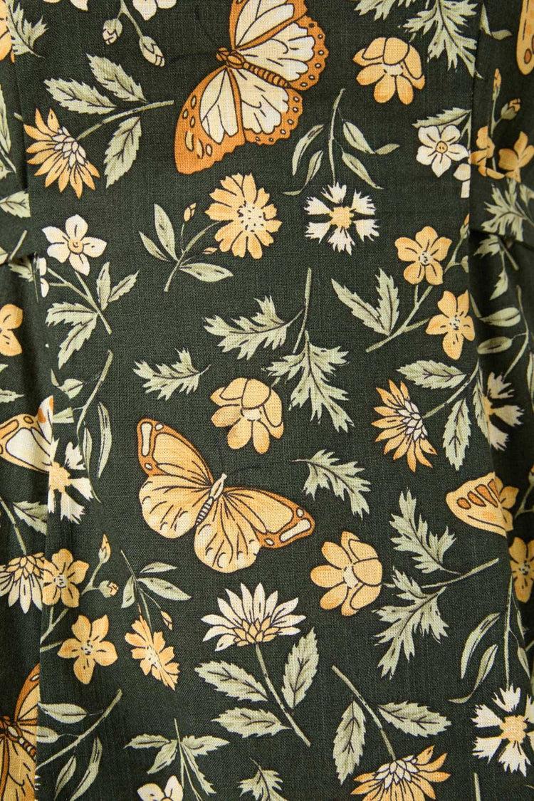 Yvette Butterfly Midi Dress Product Image