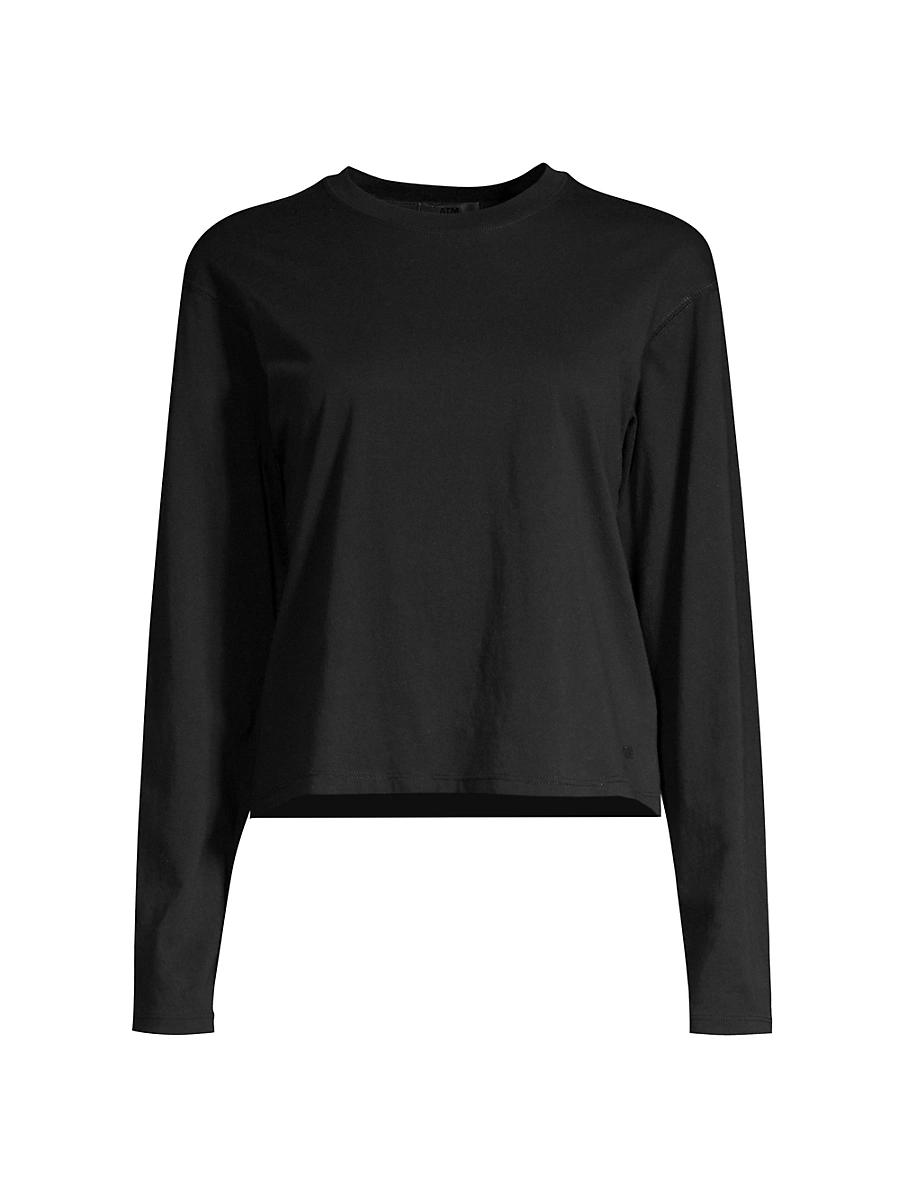 Womens Classic Jersey Long-Sleeve Boy Tee Product Image
