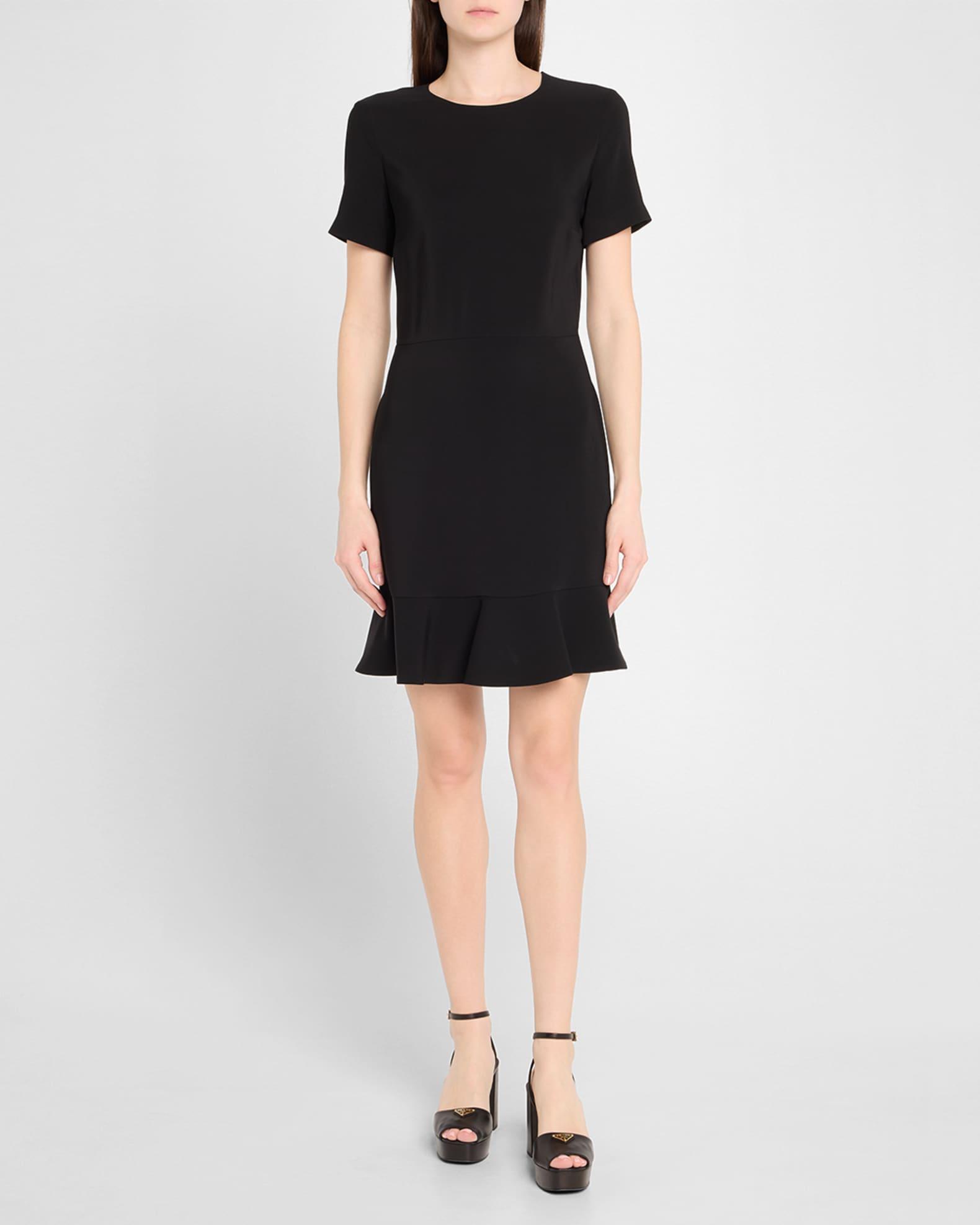 Nappa Triangle Peep-Toe Platform Sandals Product Image