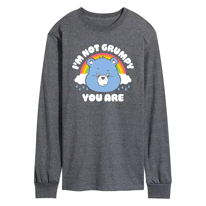 Men's Care Bears I'm Not Grumpy Long Sleeve,  Product Image