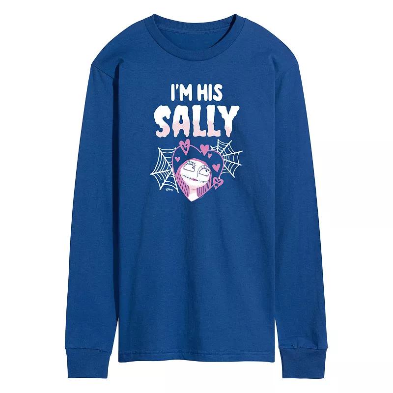 Disney's Nightmare At Christmas Men's I'm His Sally Long Sleeve Graphic Tee,  Product Image