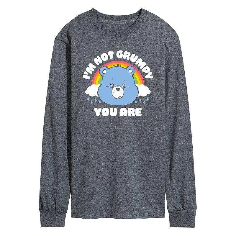 Men's Care Bears I'm Not Grumpy Long Sleeve,  Product Image