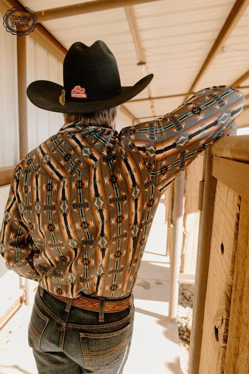 Mens Buffalo Bill Button Up Male Product Image