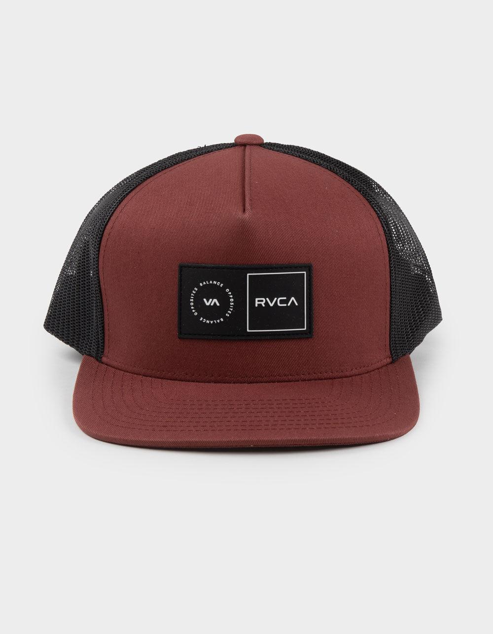 RVCA Platform Trucker Hat - RED COMBO Product Image