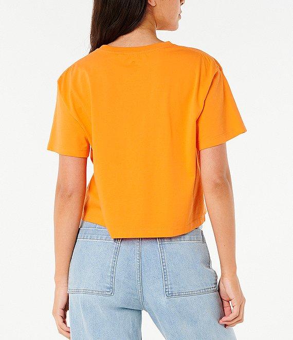 Rip Curl Tokens Short-Sleeve Cropped T-Shirt Product Image