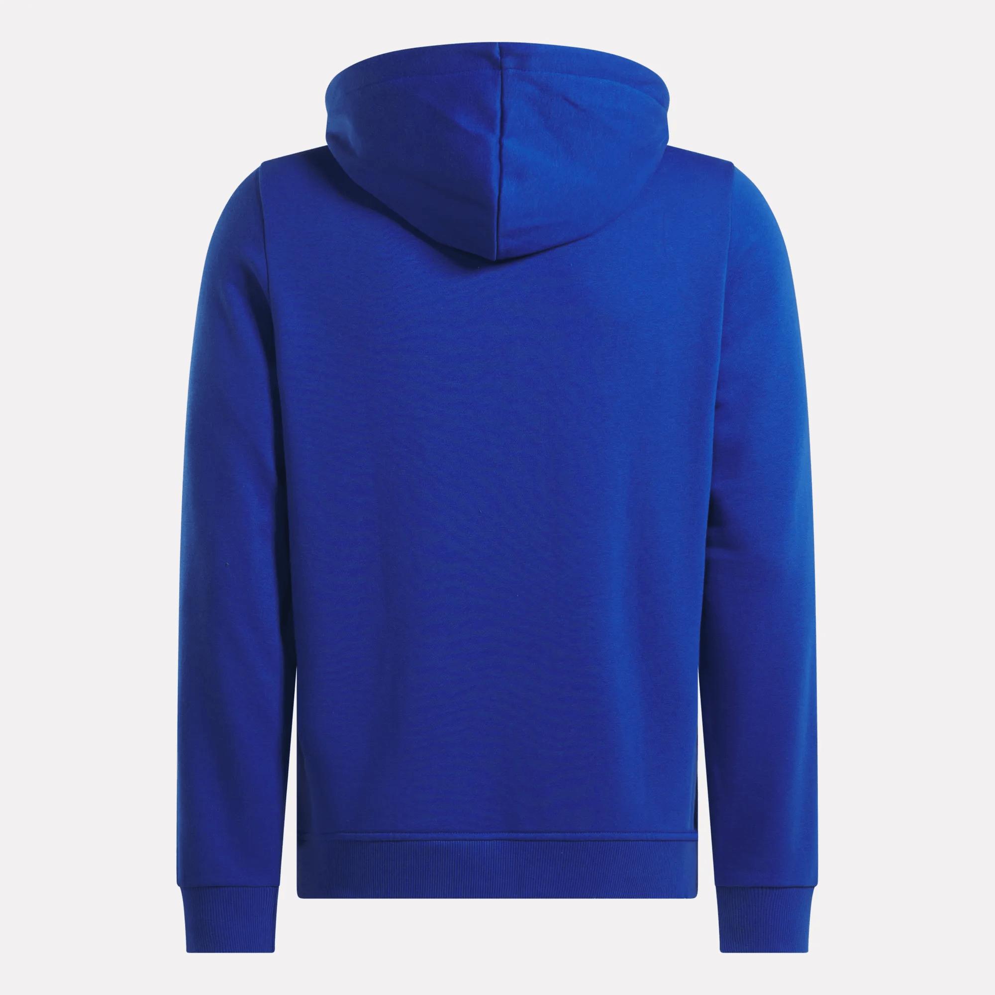 Men's Reebok Identity Small Logo Fleece Hoodie Male Product Image