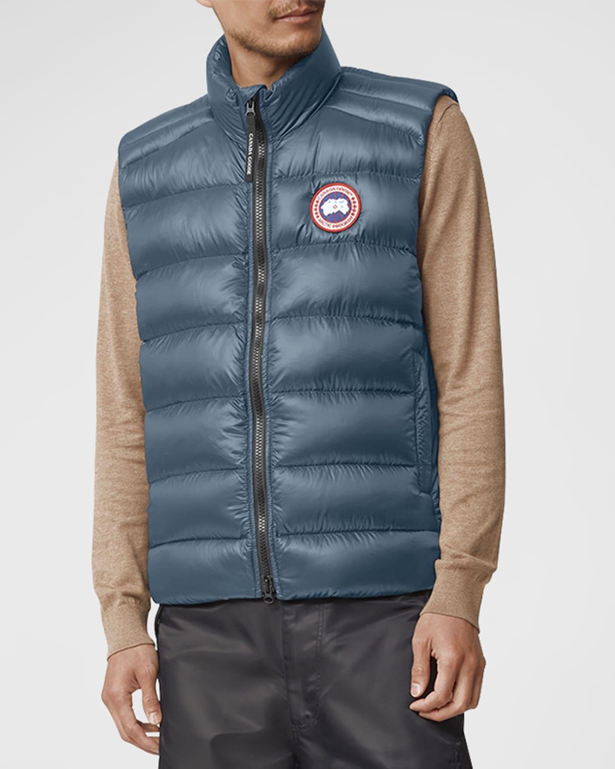Mens Crofton Quilted Down Vest Product Image