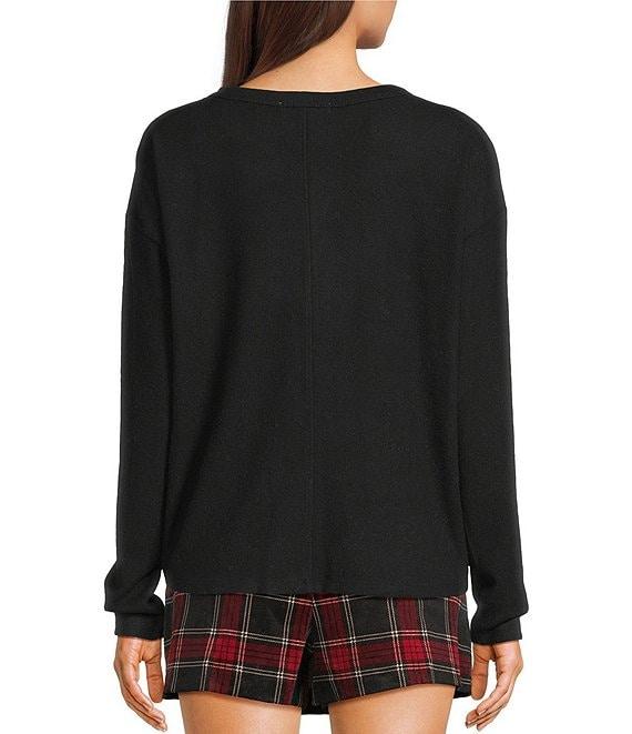 Copper Key Drop Shoulder Brushed T-Shirt Product Image