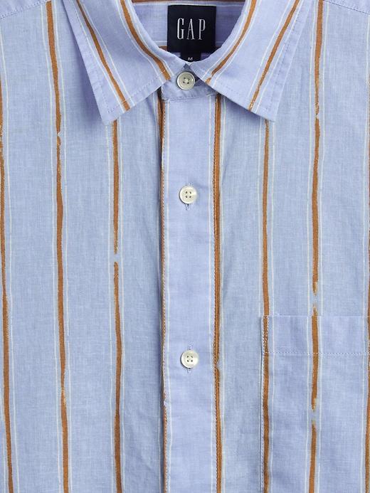 Linen-Cotton Shirt Product Image