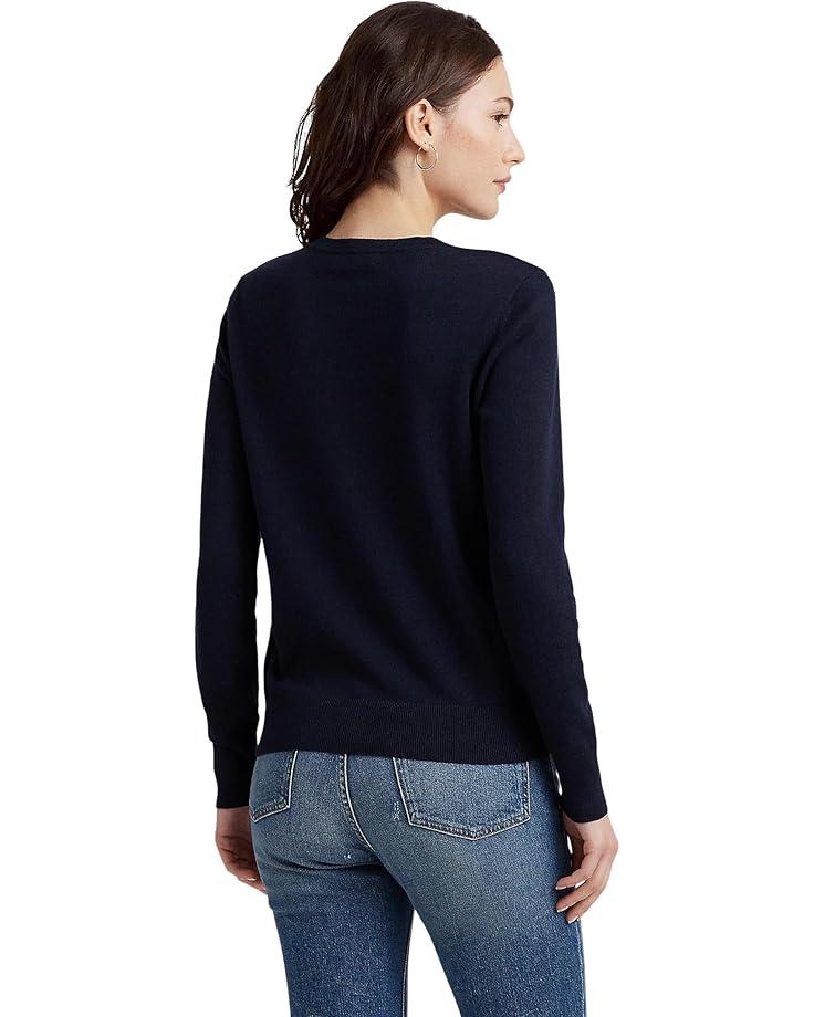 Women's Lauren Ralph Lauren Cotton-Blend Sweater Product Image