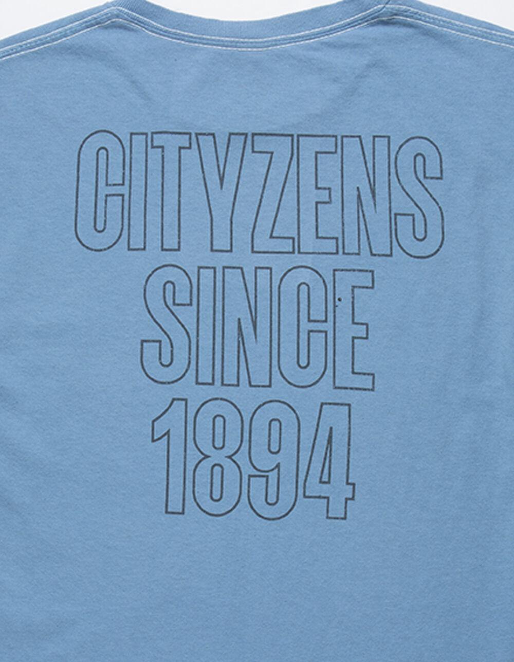 MANCHESTER FC Mens Tee - LIGHT BLUE Product Image