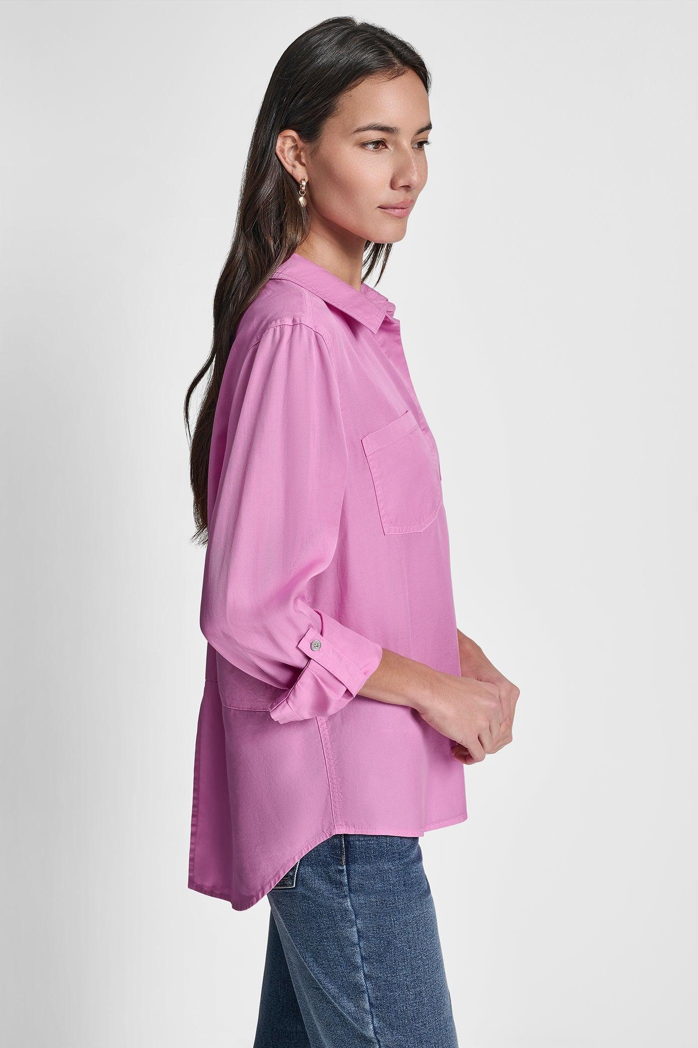 SPLIT BACK BUTTON FRONT WITH ROLL TAB Product Image