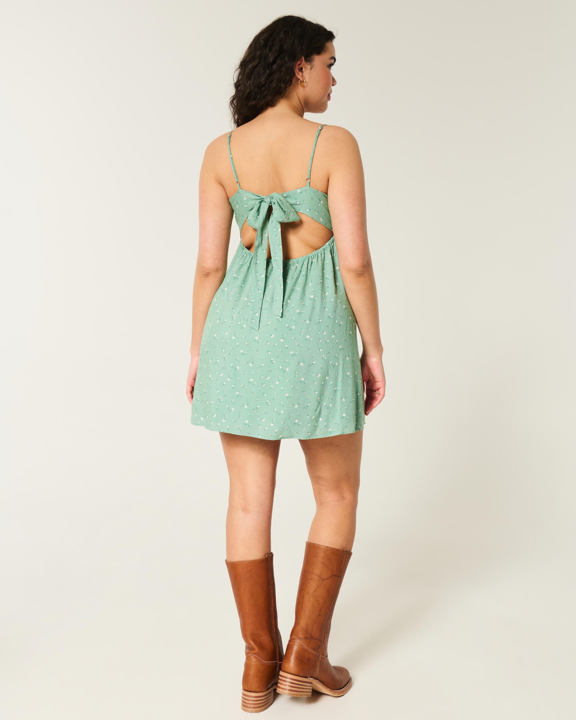 Lace Detail Slip Mini Dress Product Image