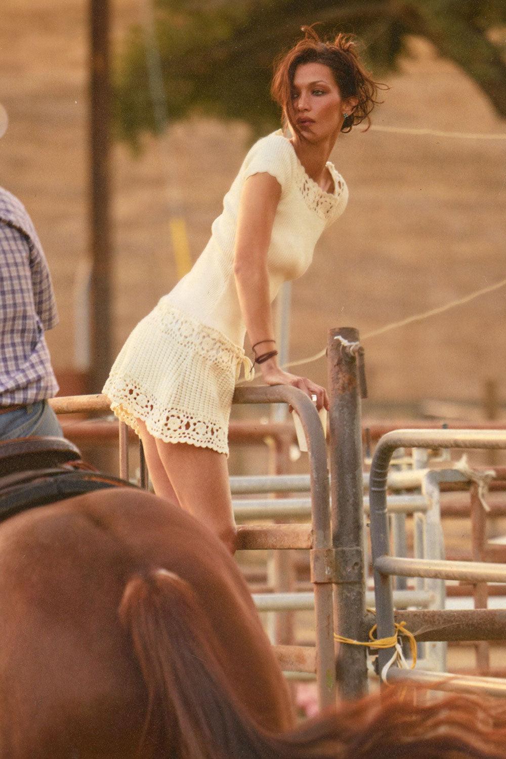 x BELLA HADID Libra Mini Dress - Cloud Nine Product Image