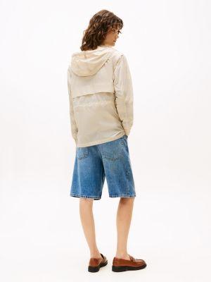 Water-Repellent Hooded Windbreaker Product Image