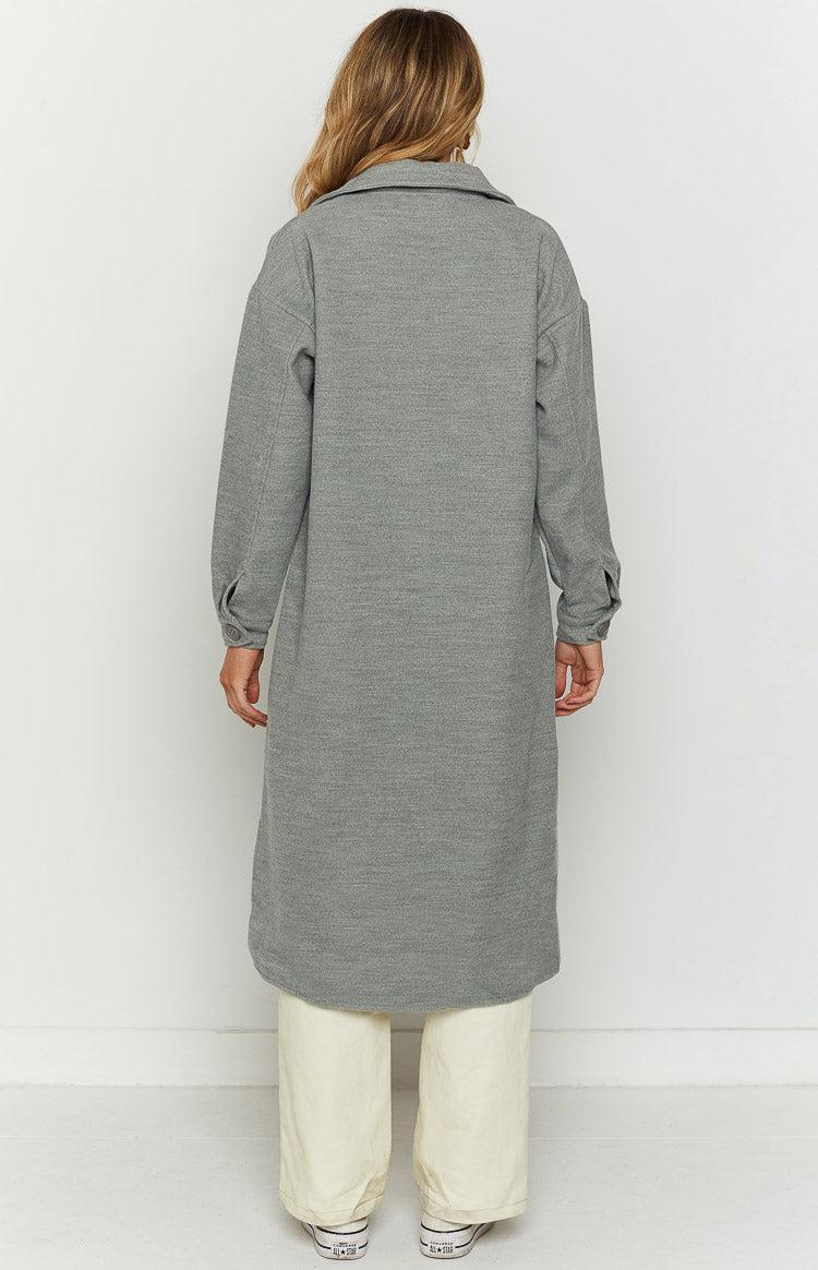 Cullen Grey Longline Shacket Product Image