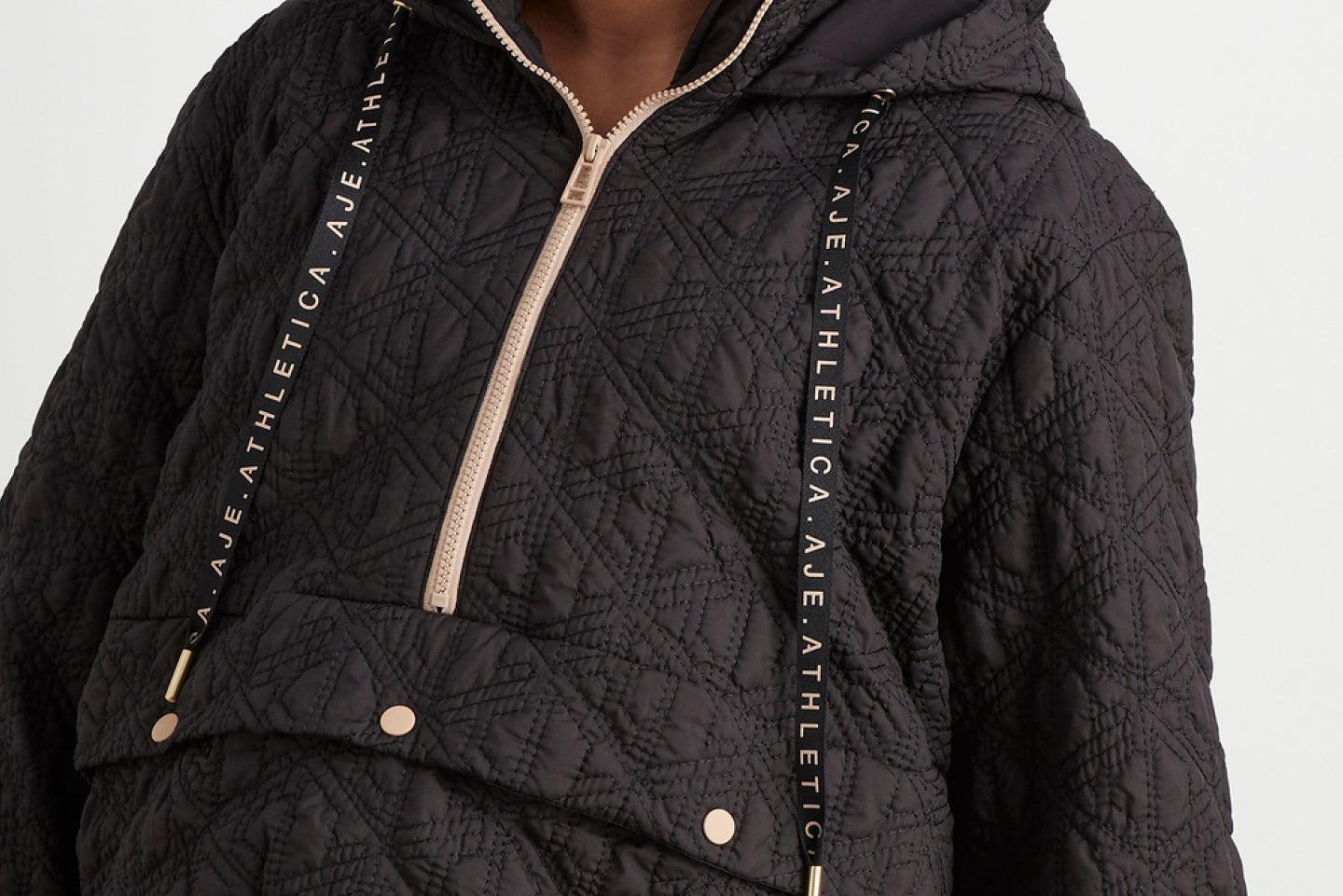 Quilted Logo Spray Jacket 727 Product Image