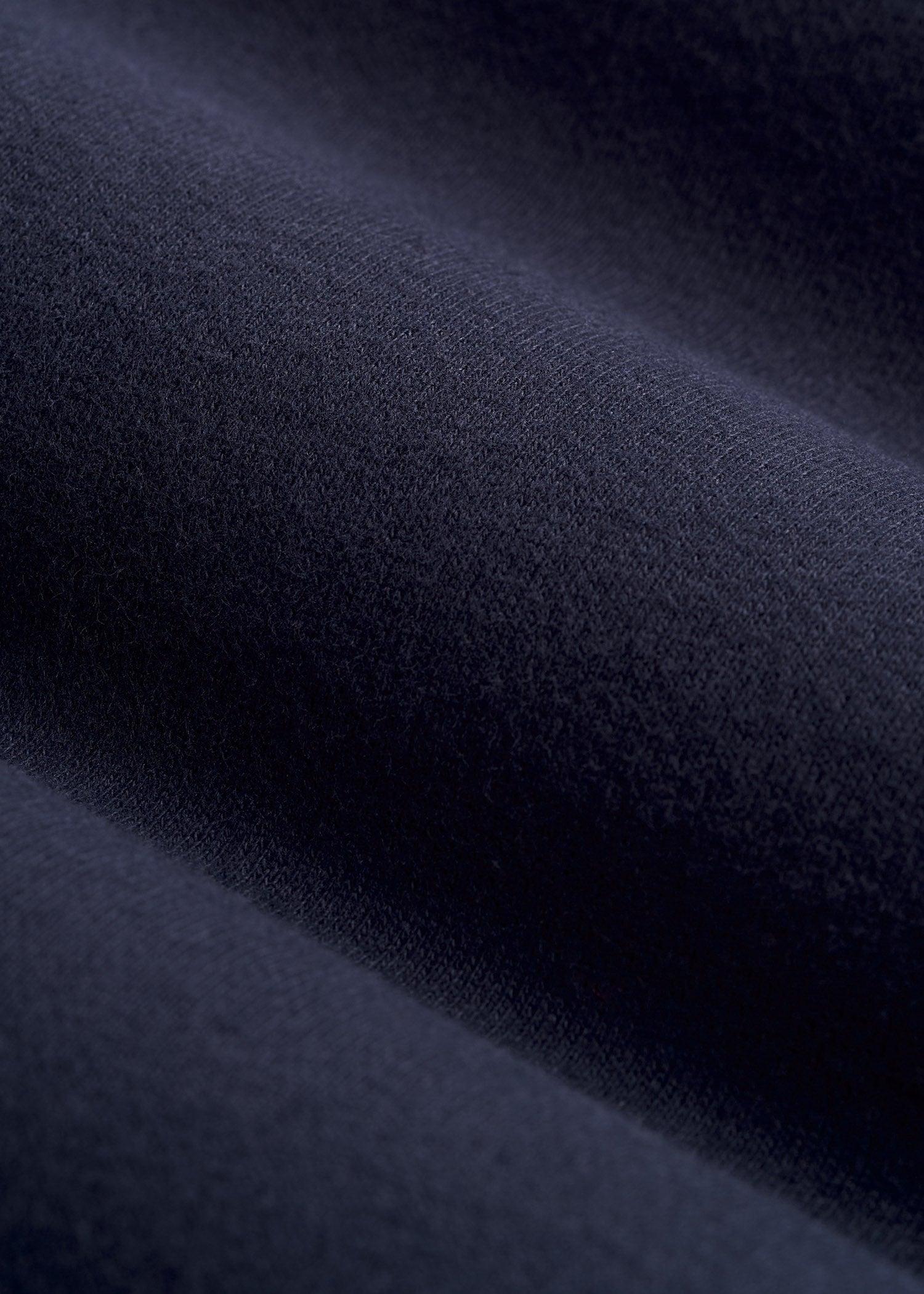 Wearever 2.0 Fleece Half-Zip Cropped Sweatshirt for Tall Women in Evening Blue Female Product Image