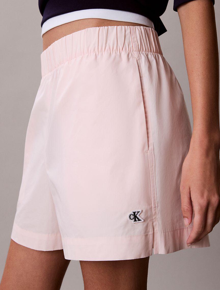 Cotton Poplin Pull-On Shorts Product Image