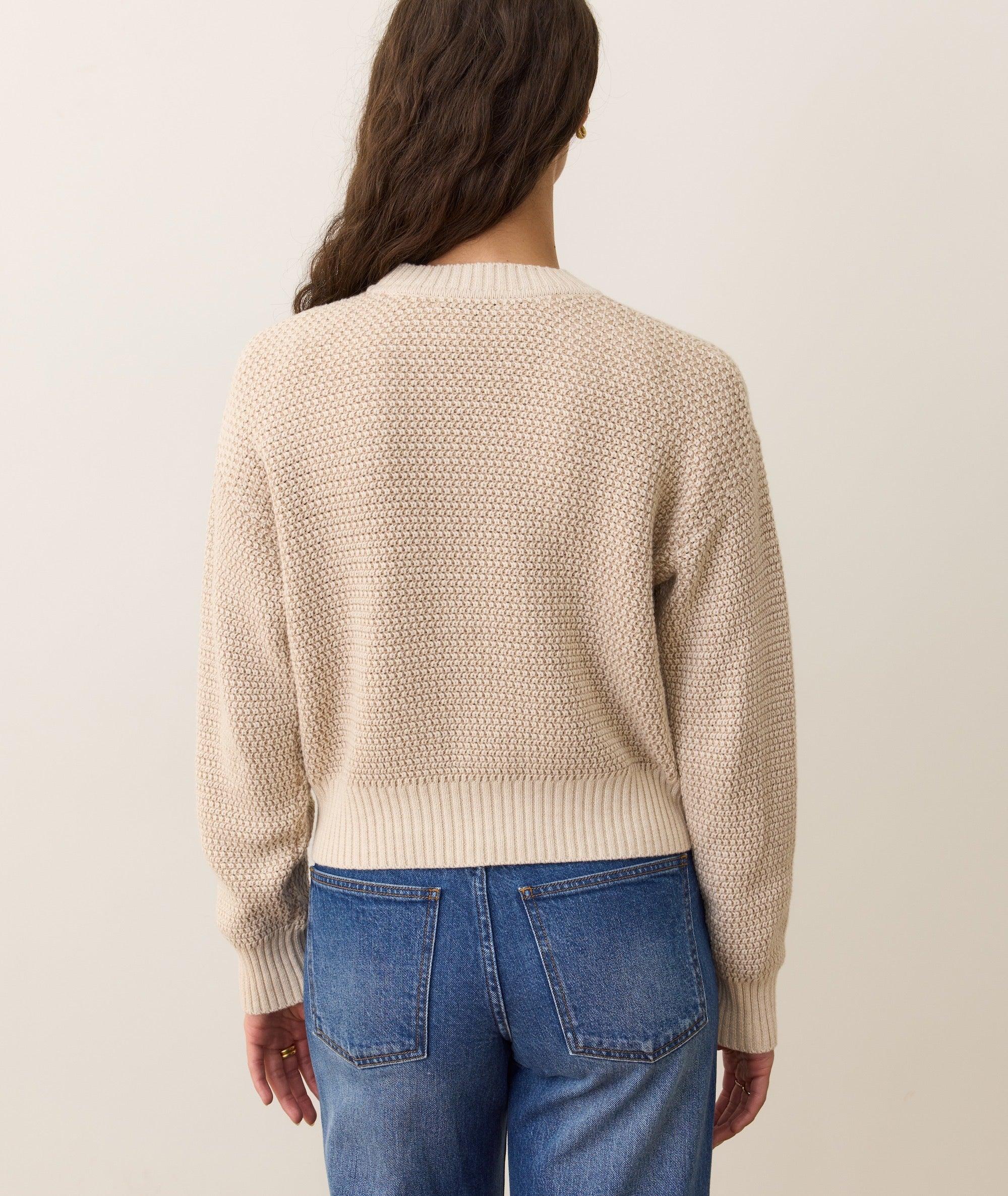 Robin Textured Crewneck Sweater Product Image