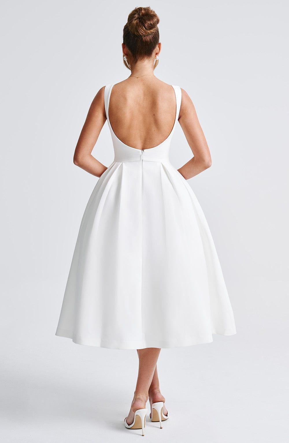 Clarabella Midi Dress - Ivory Product Image