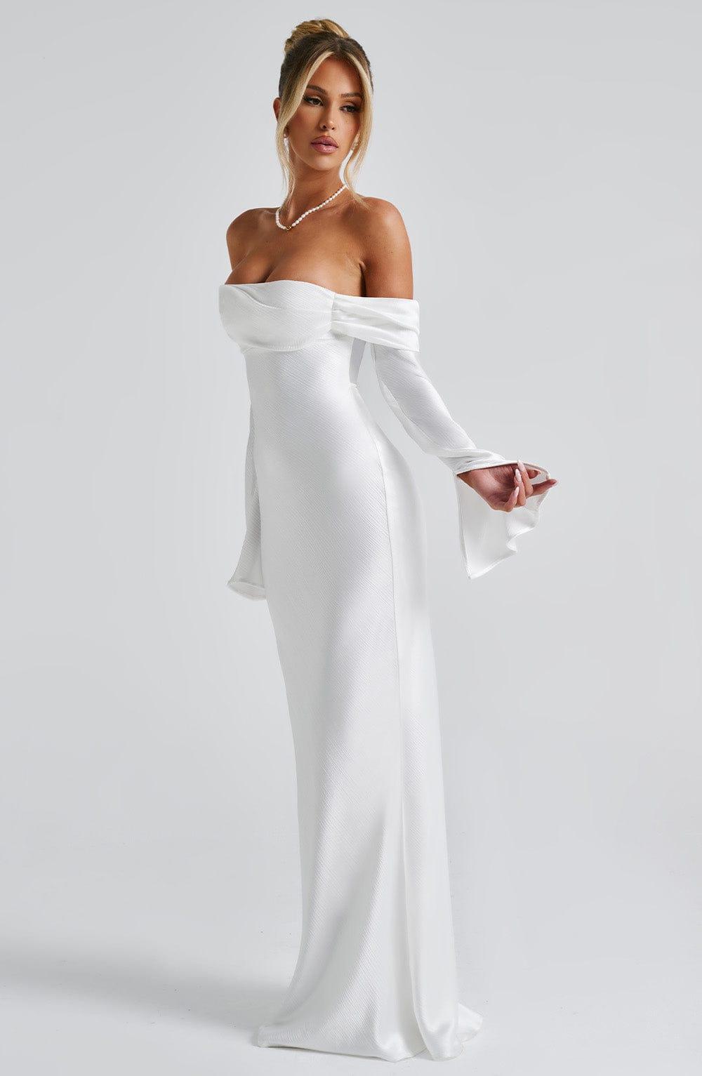 Selene Maxi Dress - Ivory Product Image