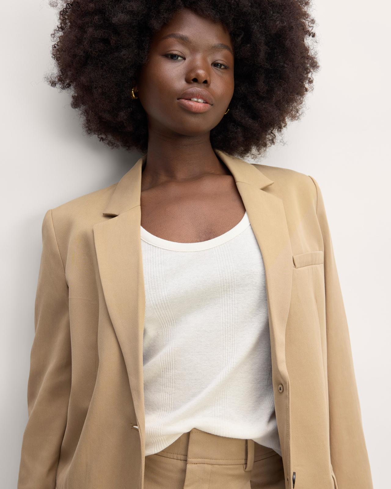 Womens Vintage Rib Scoop-Neck Top T-Shirt by Everlane Product Image