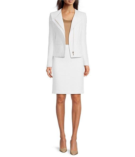 DKNY by Donna Karan Seam Detail Back Slit Pencil Skirt Product Image