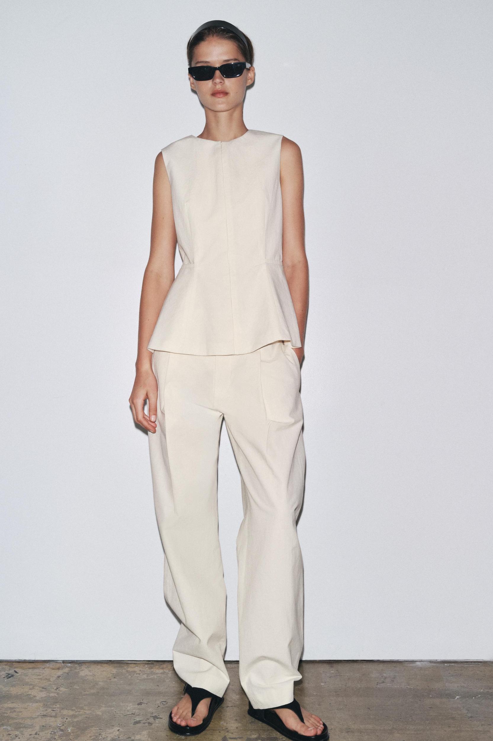 ZW COLLECTION PEPLUM TOP Product Image