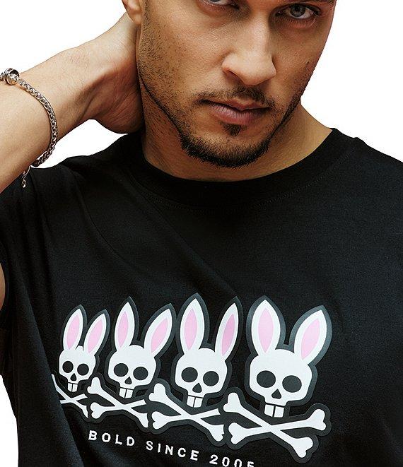 Psycho Bunny Archive Gradiant Bunny Graphic Short Sleeve T-Shirt Product Image