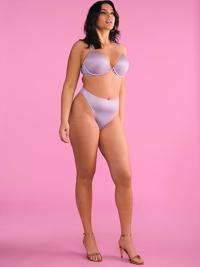 Smooth High-Waist Strappy-Back Thong Panty Product Image