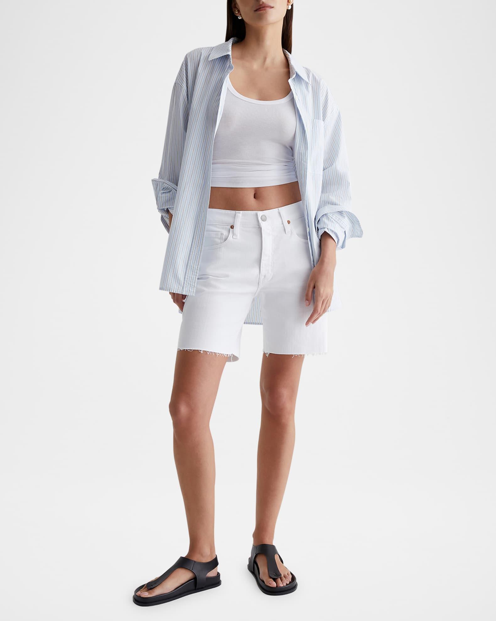 Ex-Boyfriend Slouchy Denim Shorts Product Image