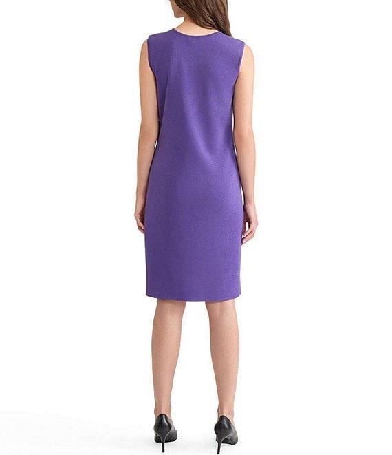 MISOOK Mylana Knit Scoop Neck Sleeveless Sheath Dress Product Image