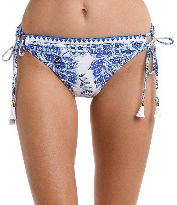 La Blanca Beyond The Pacific Adjustable Loop Tie Side Hipster Swim Bottom Product Image