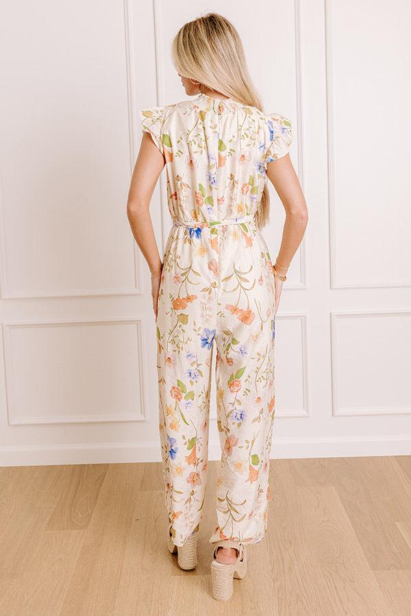 Tuscany Villa Floral Jumpsuit Product Image