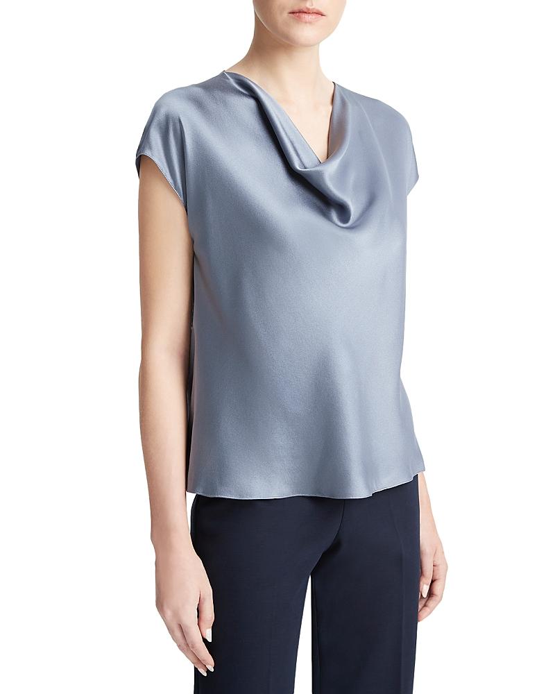 Vince Cowl Neck Silk Blouse Product Image