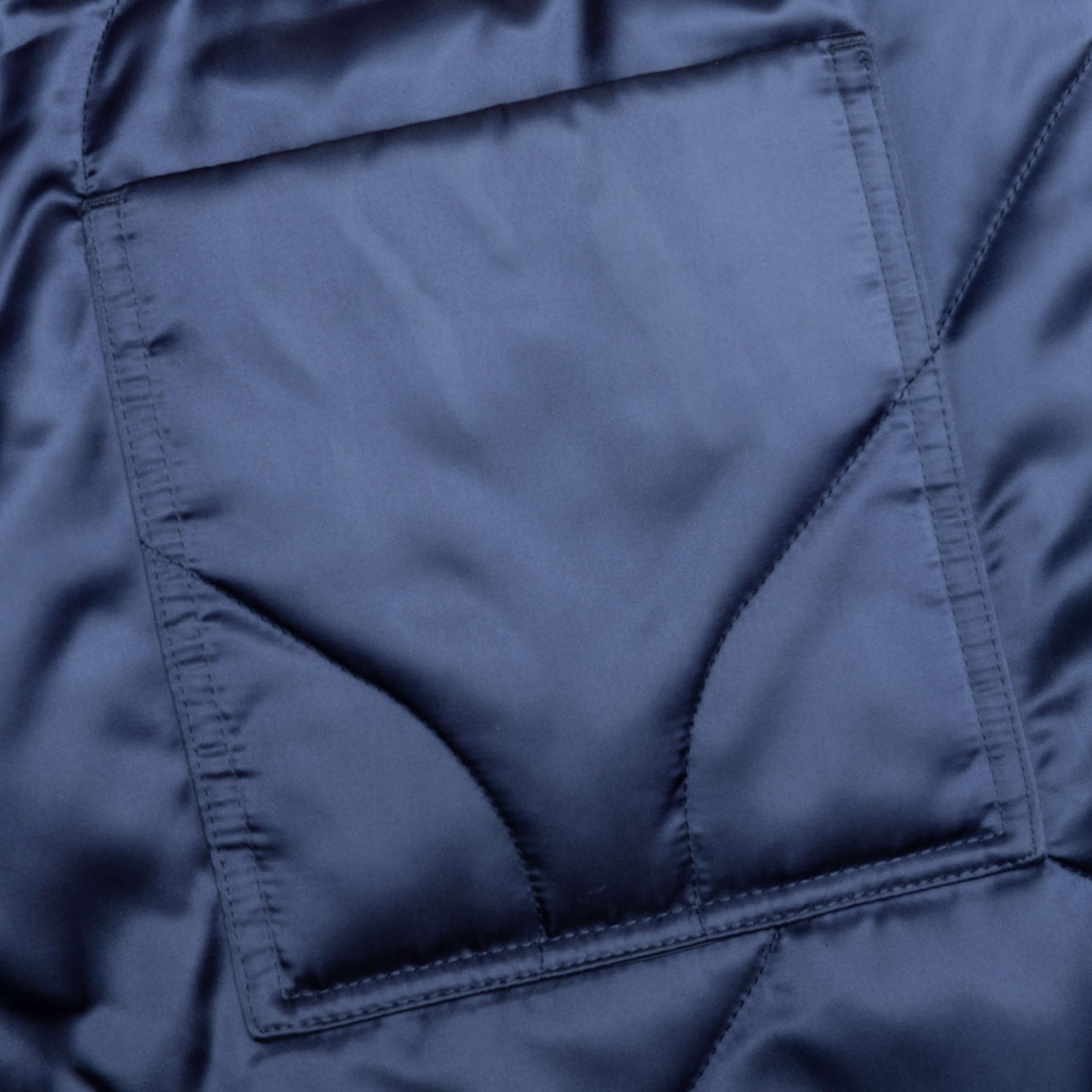 Quilted Shorts - Light Indigo Male Product Image