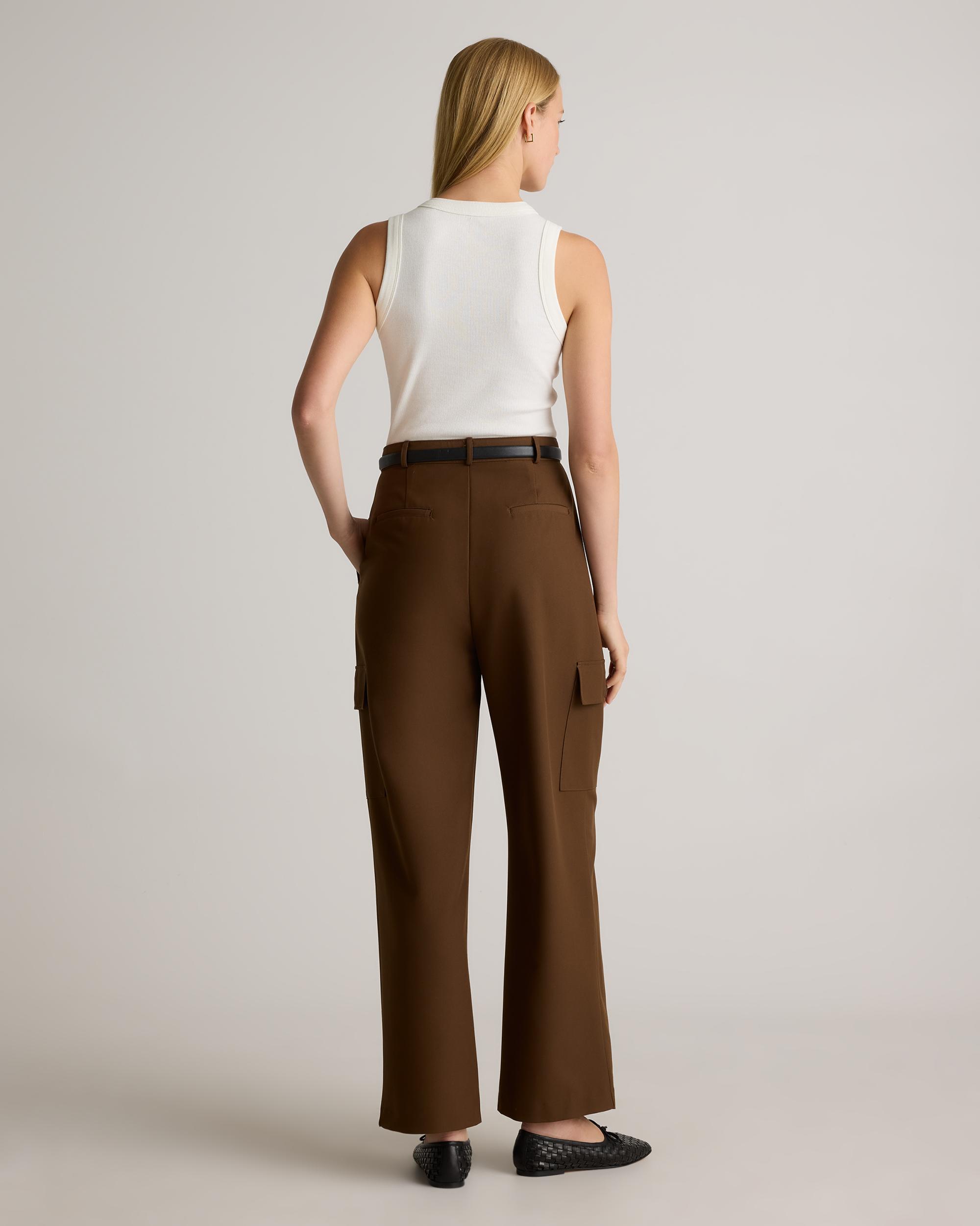 Quince | Women's Micro-Rib Cropped Cutaway Tank Top Size XL, Organic Cotton Product Image