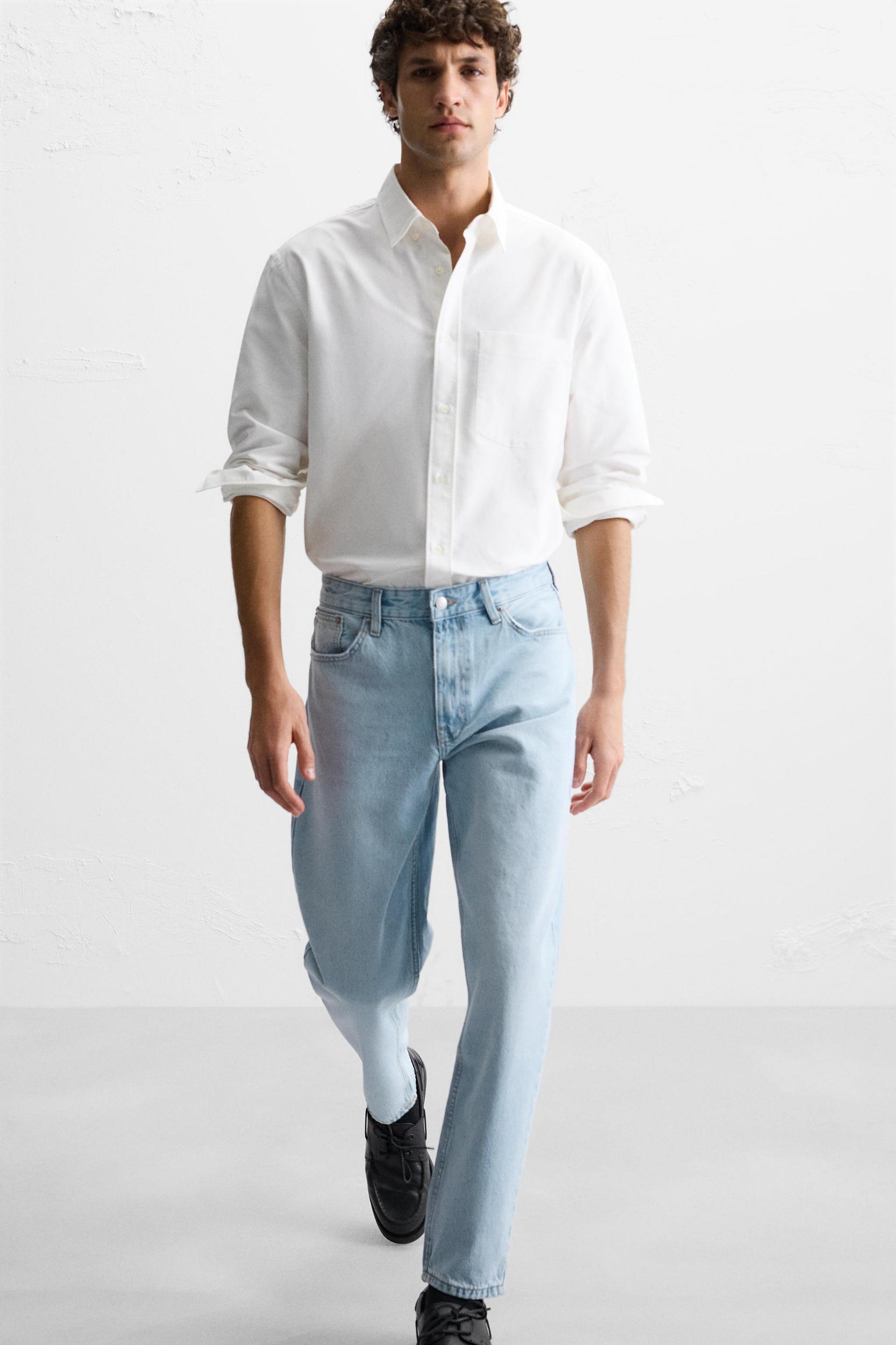 SLIM TAPERED FIT JEANS Product Image